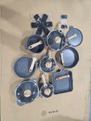 JEETEE NON-STICK 20 PIECES COOKWARE SET - GRAY - Like New