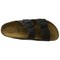 BIRKENSTOCK ARIZONA NARROW LEATHER UNISEX SANDALS SIZE 10 MEN/12 WOMEN BLACK - Like New
