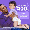 Luvs Size 1 Baby Diapers Platinum Protection 294 Count (Packaging May Vary) - Brand New