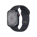 Apple Watch Series 8 Cellular 41mm Aluminum Case Midnight Sport - Scratch & Dent