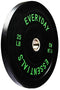 BALANCEFROM COLOR CODED BLACK OLYMPIC BUMPER PLATE WEIGHT PLATE - 25LBS - BLACK - Like New