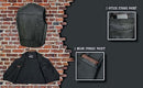 EVENT LEATHER EL5310 Black Motorcycle Leather Vest Riding Club 4X - Brand New
