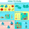 BEICHANGQU TOYS LOGICAL ROAD BUILDER 4 LEVELS 118+ SKILL-BUILDING CHALLENGES - Like New
