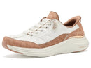 188065 SKECHERS MARTHA STEWART SLIP-INS COZY FIT FOAM, SIZE 6.5, TAN - Like New
