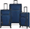 U.S. Traveler Aviron Bay Softside Spinner Wheels 3 Piece - Scratch & Dent