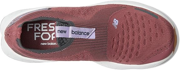 W1080SCB BALANCE WOMENS FRESH FOAM X 1080 UNLACED V1, BURGUNDY/BLACKTOP, SIZE 9 - Brand New