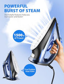SUNDU S STEAM IRON FOR CLOTHES WITH RAPID HEATING CERAMIC COATED SOLEPLATE - Like New