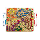 Hape Zoo’m Magnetic Wooden Bead Maze Puzzle Durable Two Player Wooden Puzzle - Brand New