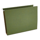 Universal UNV14142 1/5-Cut Tab Box Bottom Hanging File Folders, 25/Box - Green - Like New