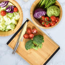 REALM GRYP 11" X 15" BAMBOO CUTTING BOARD WITH STRONGHOLD TECHNOLOGY - NATURAL - Brand New