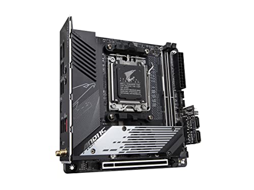 GIGABYTE AORUS B650I ULTRA GAMING DESKTOP MOTHERBOARD - BLACK - Like New