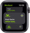 For Parts: Apple Watch SE GPS 44mm Space Gray Alum Black Sport Band CANNOT BE REPAIRED