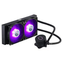 CoolerMaster MasterLiquid ML240L RGB V2, Close-Loop AIO CPU Liquid Cooler - Like New