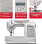 SINGER C5200 Computerized Sewing Machine 80 Built-in Stitches LCD Screen - GREY - Like New