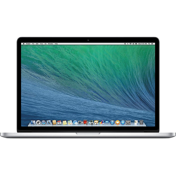 APPLE MACBOOK PRO 15.4" 2880X1800 I7-4750HQ 8GB 256GB SSD ME293LL/A - SILVER Like New