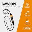GEARWRENCH HIGH-DEFINITION FLEXIBLE INSPECTION BORESCOPE - BLACK/ORANGE - Like New