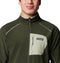 Columbia mens Outdoor Tracks Full Zip Ii - Size: Men Large - Greenscape/Safari - Brand New