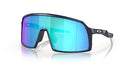 OAKLEY MENS OO9462 SUTRO S RECTANGULAR SUNGLASSES 28MM MATTE NAVY/PRIZM SAPPHIRE - Like New