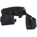 TOUGHBUILT - CARPENTER TOOL BELT WITH POCKETS AND 2 HAMMER HOLDERS - BLACK - Brand New