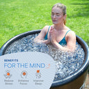 LIFEPRO NORDPOD ICE BATH TUB PORTABLE COLD PLUNGE WATER THERAPY POO MEDIUM BLACK - Like New