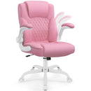 Brick Attic Leather Office Chair with 360° Swivel Free Small Wheel MP245 - Pink - Like New