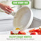 GREENLIFE 10 PIECE NONSTICK POTS PANS SET DETACHABLE HANDLE STACKABLE COOKWARE - Like New