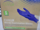 POWDER-FREE NITRILE GLOVES FOR MEDICAL EXAMINATIONS 1000 COUNT SMALL - PURPLE - Brand New