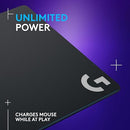 Logitech G POWERPLAY Wireless Charging System LIGHTSPEED X PLUS - Black - Like New