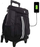 Parks Bag - Leak-Proof Soft Sided Insulated Trolly Cooler Backpack with Wheels - Brand New