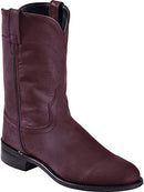 Old West Men's Joseph Ankle Boot - Black Cherry - 11 - Like New