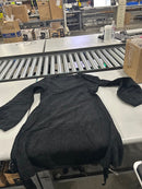 GENERIC WOMANS LARGE BLACK CREW LONG SLEEVE SLEEP SHIRT - SIZE: WOMEN L - BLACK - Like New