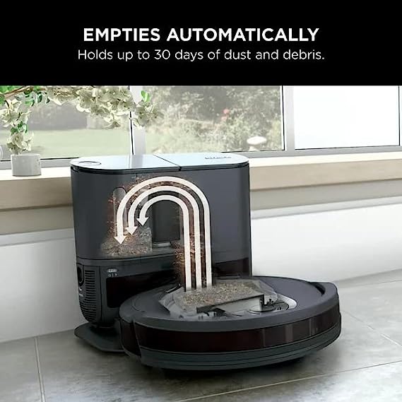 Shark RV915S Robot Vacuum Self-Empty Base Alexa RV9155WXUS - Black - Like New