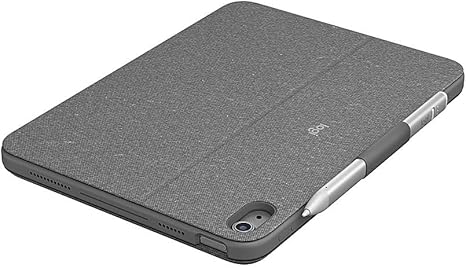 Logitech Combo Touch Detachable Keyboard Case for iPad 10th gen - Oxford Gray Like New