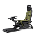 NEXT LEVEL RACING FLIGHT SIMULATOR COCKPIT: BOEING MILITARY EDITION BLACK/GREEN - Like New