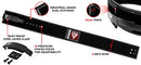RDX Weight Lifting Powerlifting 10mm Thick 4" Leather Lumbar - B01N3KPA8W - Brand New