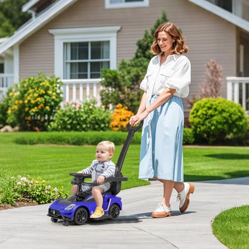 Olakids Push Car for Toddlers Licensed Maserati 3 in 1 Baby Ride on Sliding - Brand New