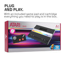 DEEP SILVER ATARI 7800+ CONSOLE & WIRELESS CONTROLLER HDMI OUTPUT BLACK/SILVER - Like New