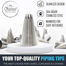 CHEFAST CAKE DECORATING TIP SET 20 PIPING TIPS 5 FROSTING BAGS AND MORE - Like New