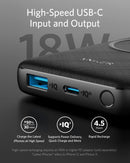 ANKER PowerCore III 10K Wireless Portable Charger with Qi-Certified - Black Like New