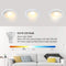 DEWENWILS HDGU10E LED Dimmable Bulb, 3000K, 7W Two Prong 500LM, 6PK - Warm White Like New