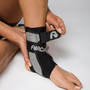 AIRCAST A60 ANKLE SUPPORT FOR SPRAINED ANKLES WATERPROOF SMALL LEFT - BLACK - Like New