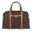 30T1GKNS2B Michael Kors Beck Medium Satchel Brown/Acorn One Size - Like New