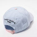 FRASIER STERLING PICKLEBALL FLAG HAT - ADJUSTABLE COTTON SPORTS CAP - BLUE/PINK - Brand New