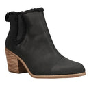 10016857 TOMS WOMENS EVERLY PULL ON ANKLE BOOTS - SIZE: WOMEN 9 - BLACK - Like New