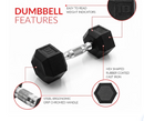 GENERIC 10LBS DUMBBELL - BLACK - Like New