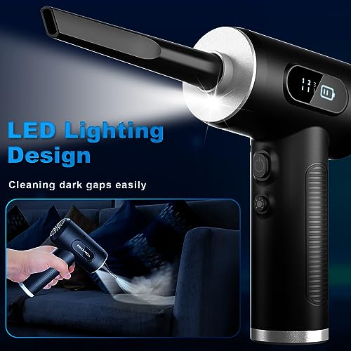 FRESMOL COMPRESSED AIR DUSTER-3 GEAR ADJUSTABLE 100000RPM VC018 - BLACK - Like New