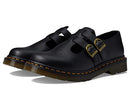 DR. MARTENS WOMEN'S VEGAN 8065 MARY JANE FLAT BLACK SIZE 9 - Like New