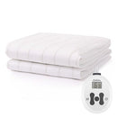Sunbeam Restful Electric Heated Mattress Pad Queen Size, 60" x 80" - White - Brand New