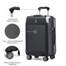 TRAVELPRO PLATINUM ELITE HARDSIDE CARRY-ON LUGGAGE, 21" - SHADOW BLACK - Brand New