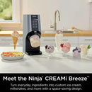 Ninja NC201 CREAMi Breeze 7-in-1 Ice Cream and Frozen Treat Maker - BLACK Like New